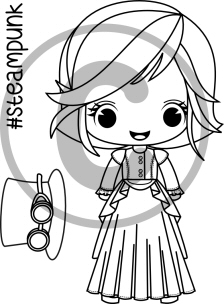 224x304 stamp annie thing february release day maggie steampunk