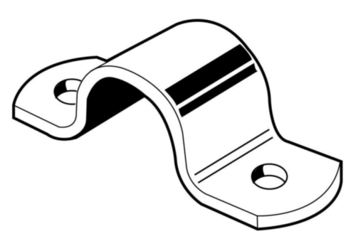 500x346 full pipe clamps steel steel plain