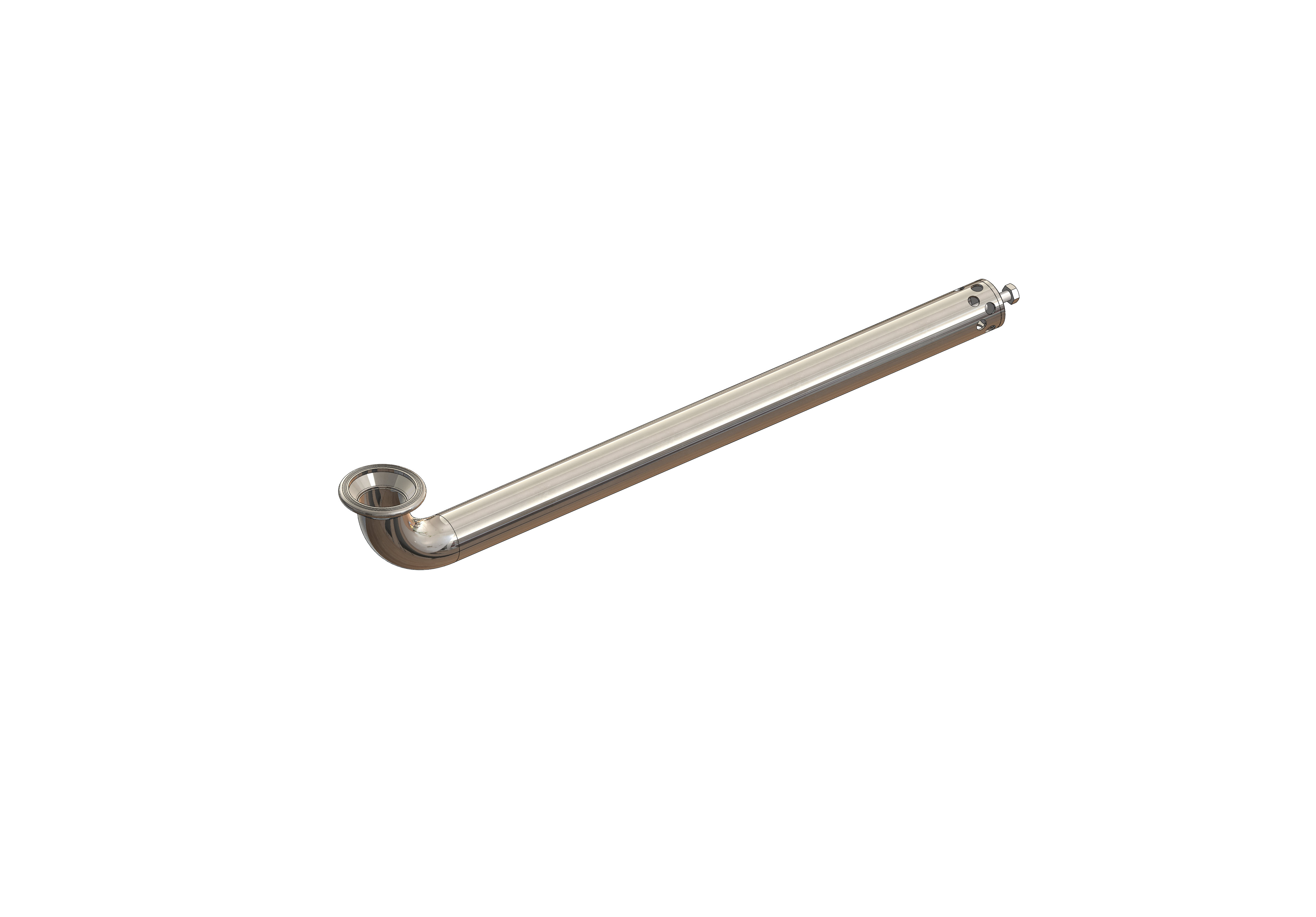 5164x3597 item pipe for drawing out of wooden barrels, external thread