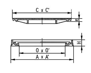 303x244 Manhole Cover