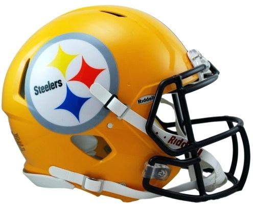 495x403 Steelers Football Helmets Brown Autographed Signed Full Size