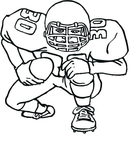 440x500 Football Coloring Pages Football Helmet Coloring