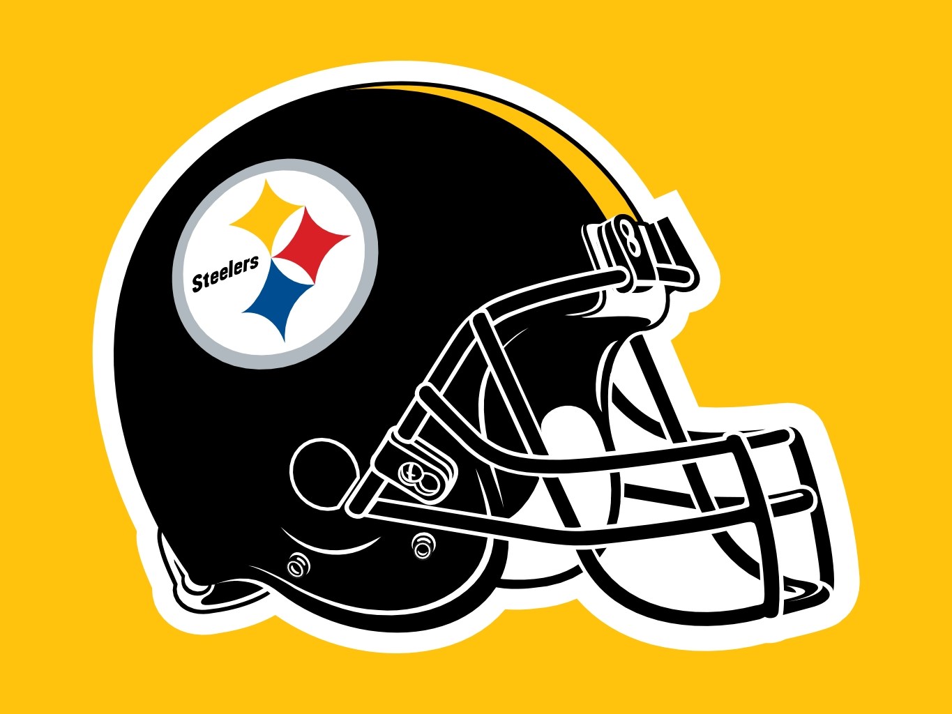 1365x1024 Football Helmet Drawing Steelers
