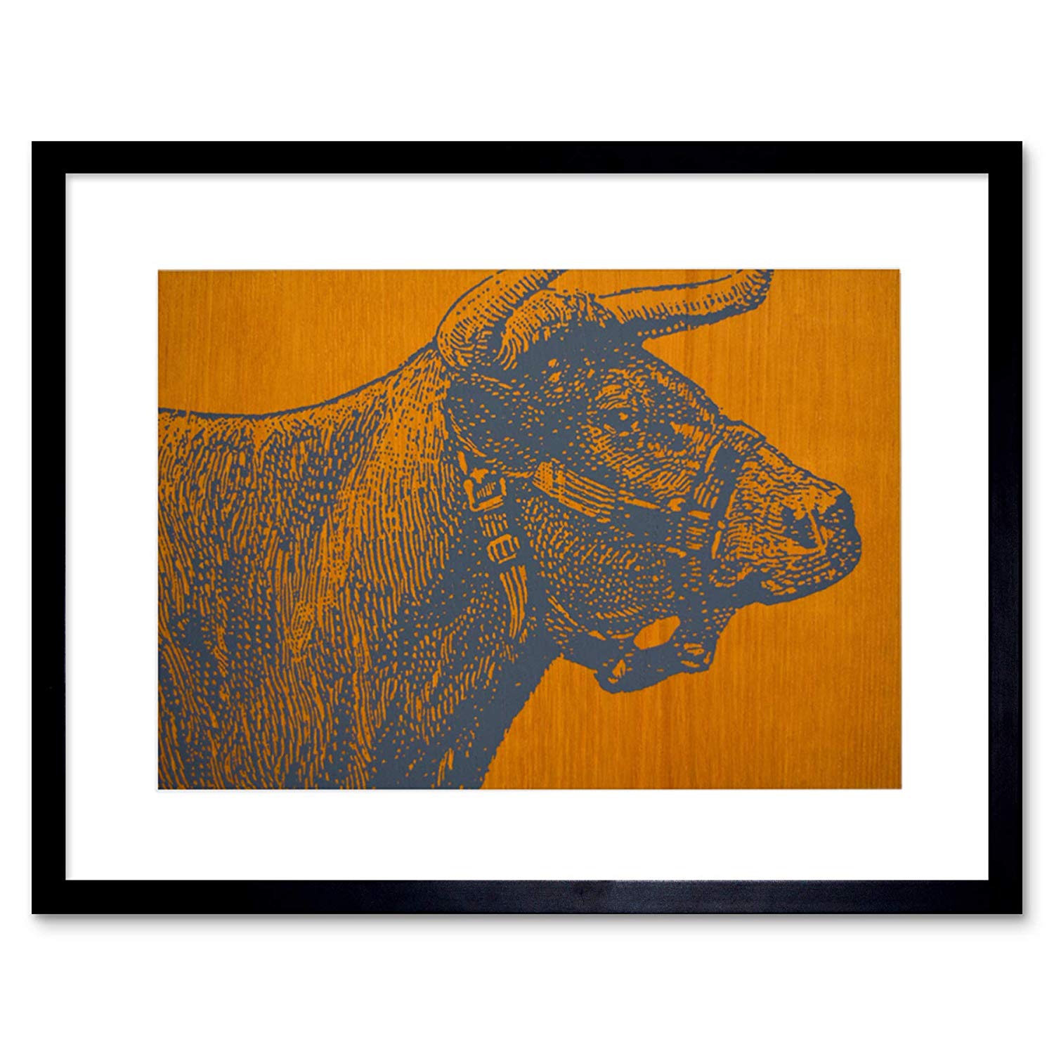 1500x1500 The Art Stop Painting Drawing Animal Bull Cow Steer