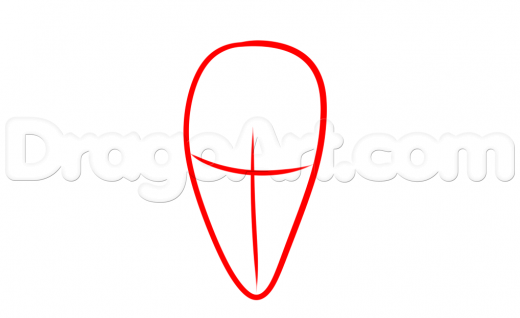 520x318 Step Steer Skull Drawing