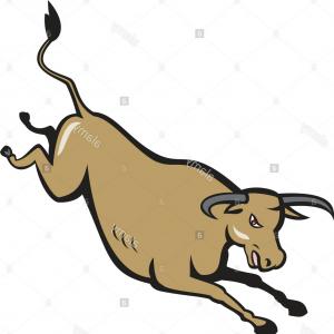 300x300 Black And White Tribal Texas Longhorn Steer Bull Soidergi