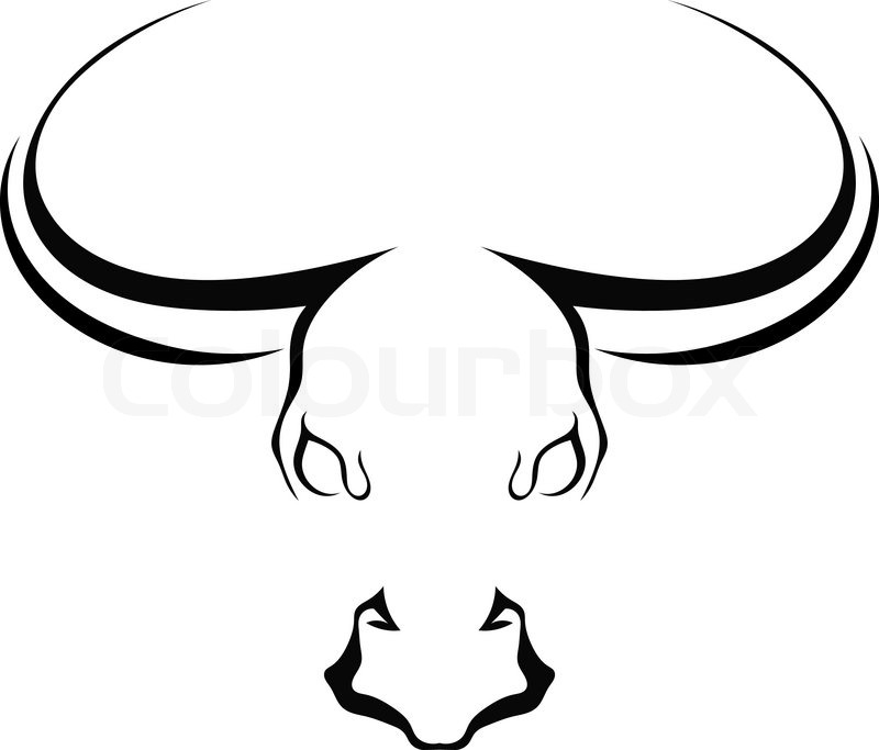 800x683 Collection Of 'bull Face Drawing' Download More Than Images