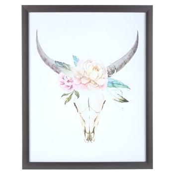 350x350 Steer Skull Decor Wall Closetdesign