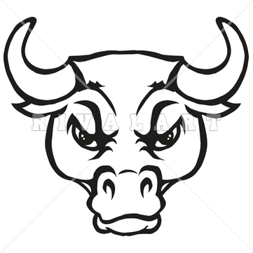 361x361 Steer Head Clipart