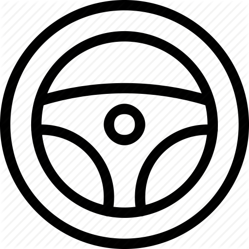 512x512 Car, Dashboard, Steering, Transport, Transportation, Travel, Wheel