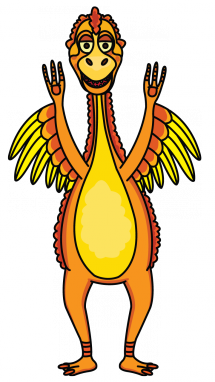 215x382 How To Draw A Dinosaur Ornithomimids, Easy Step