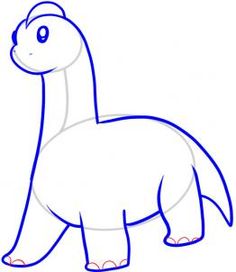 236x272 How To Draw A Diplodocus