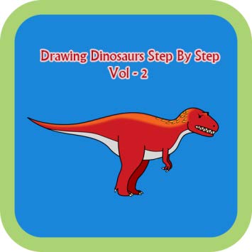 355x355 Drawing Dinosaurs Step