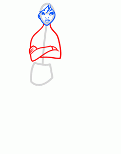 238x302 How To Draw Mulan, Step