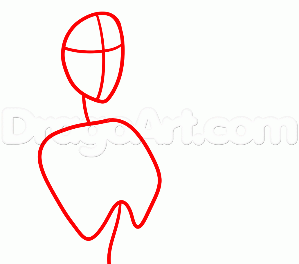 1030x909 How To Draw Goth Pocahontas, Step