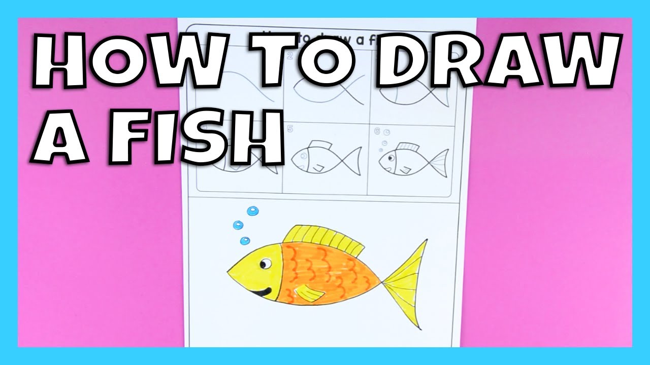 1280x720 How To Draw A Fish