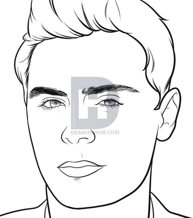 638x720 How To Draw Sketches Of People Step