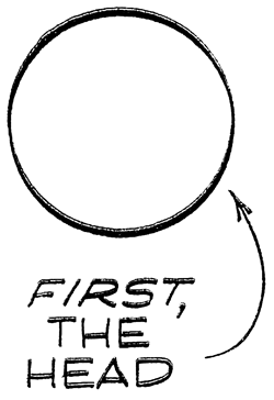 250x364 First Draw The Cartoon Figure Person's Head Face