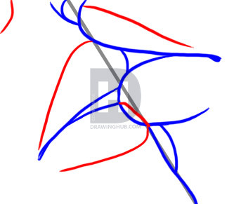 333x291 How To Draw A Kiss, Step