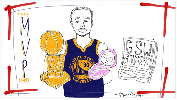 576x325 Fans Draw For Stephen Curry's Daughter