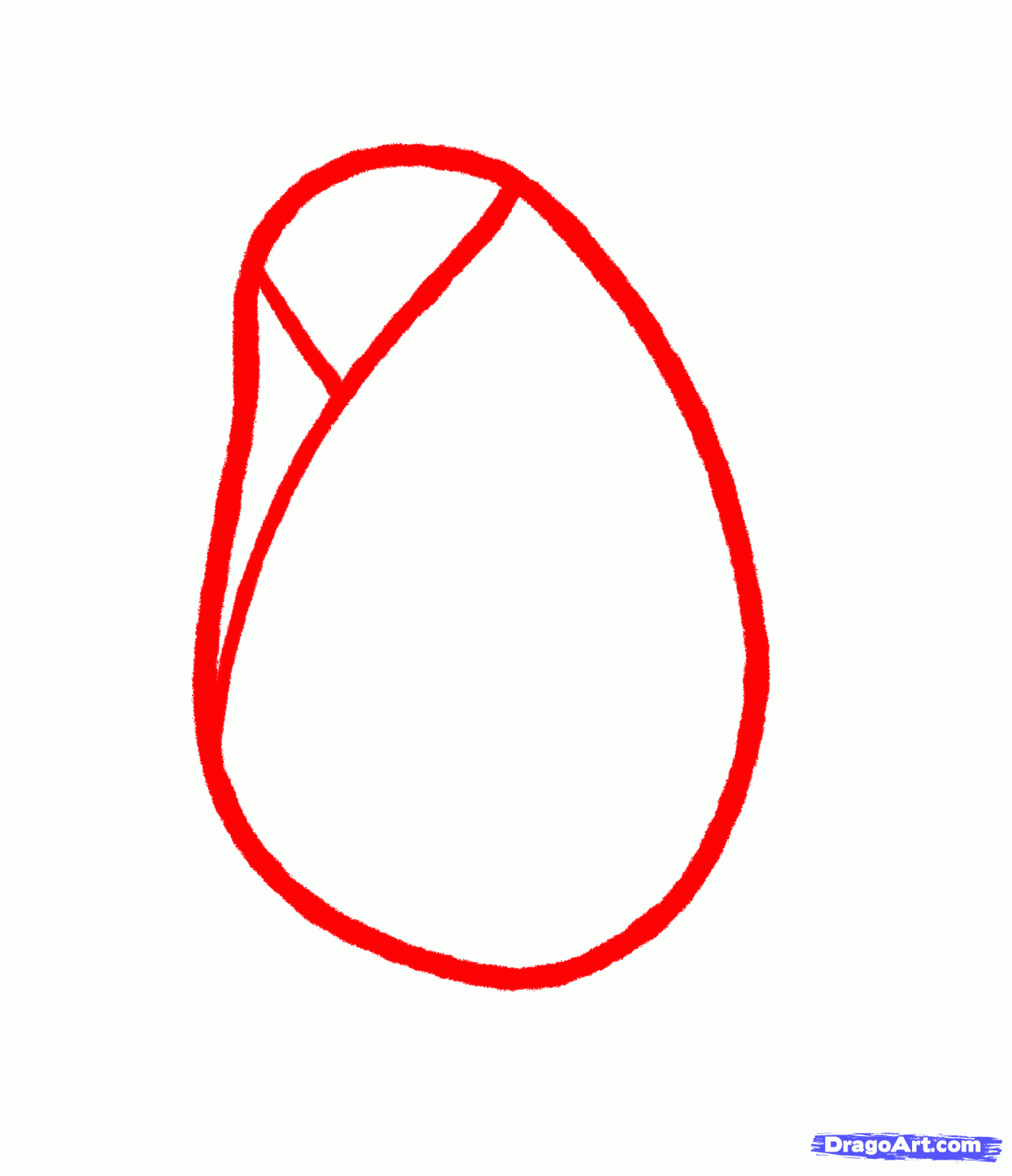 1244x1446 Draw A Rose Bud, Rose Bud, Step