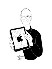 180x240 steve jobs steve jobs vector artwork