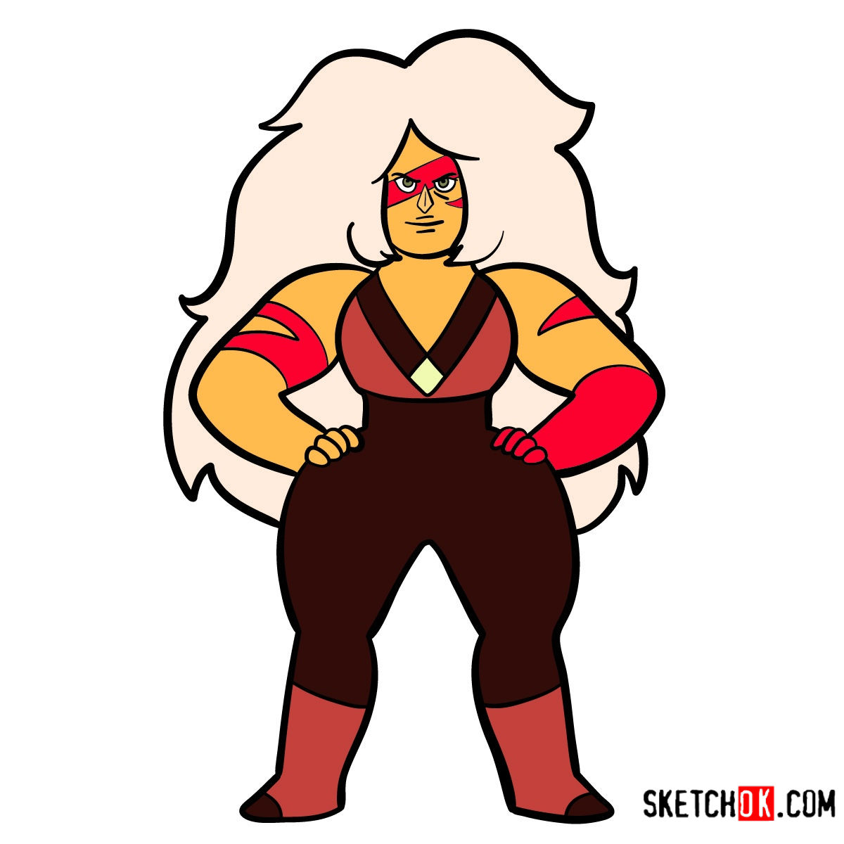 1200x1200 How To Draw Jasper Steven Universe