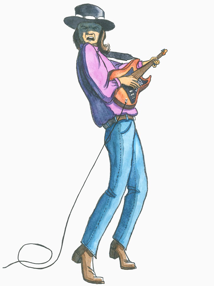 750x1000 Stevie Ray Vaughan T Shirt