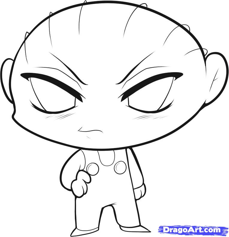 765x791 Step How To Draw Chibi Stewie
