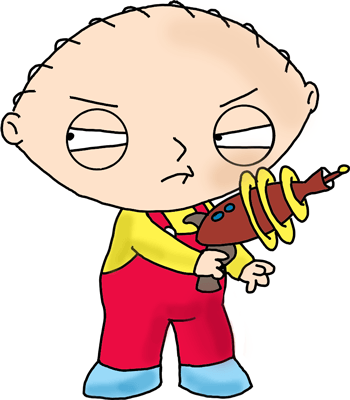350x400 Drawing Stewie From Family Guy With Toy Gun Lesson
