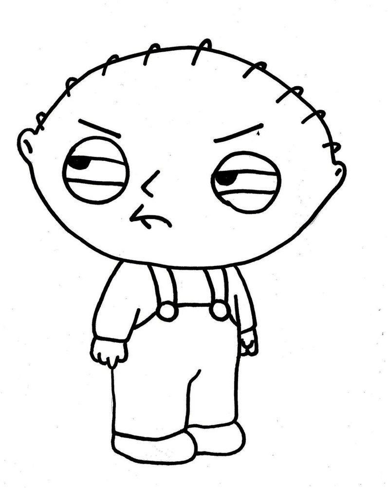 Stewie Griffin Drawing