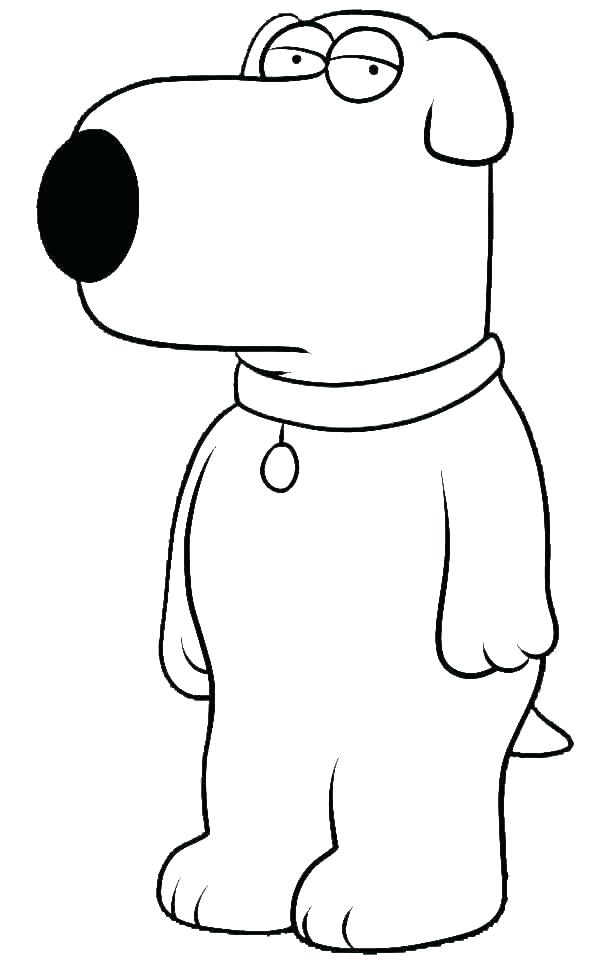 596x974 Guy Coloring Pages Stewie Griffin Sheets Family