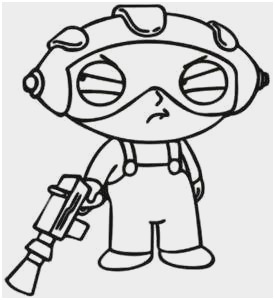 275x300 Stewie Griffin Coloring Pages Best Of Family Guy Clipart