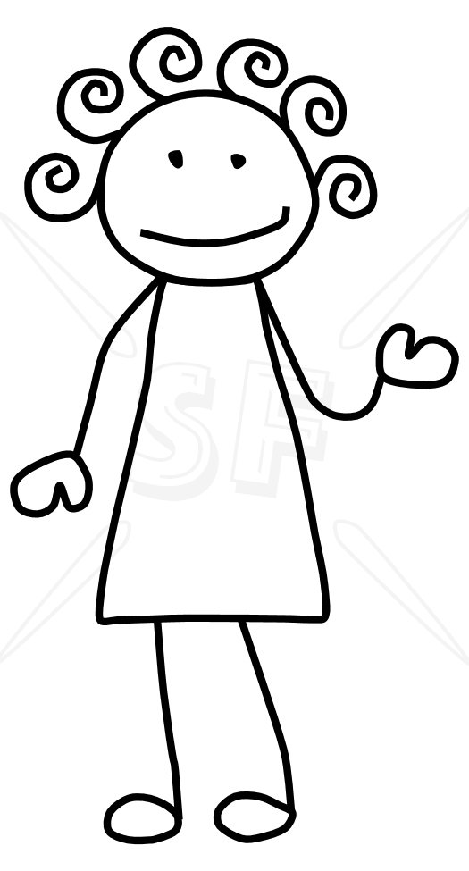 525x975 Collection Of Free Mother Clipart Stick Figure Bean Clipart