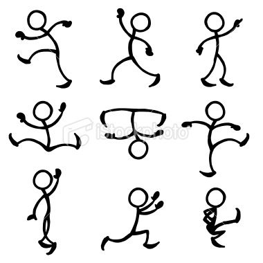 380x380 Stick Figure People Dance Stick Figures Stick Figure Drawing