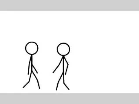 480x360 Sneaking In The House Stick Man Fight