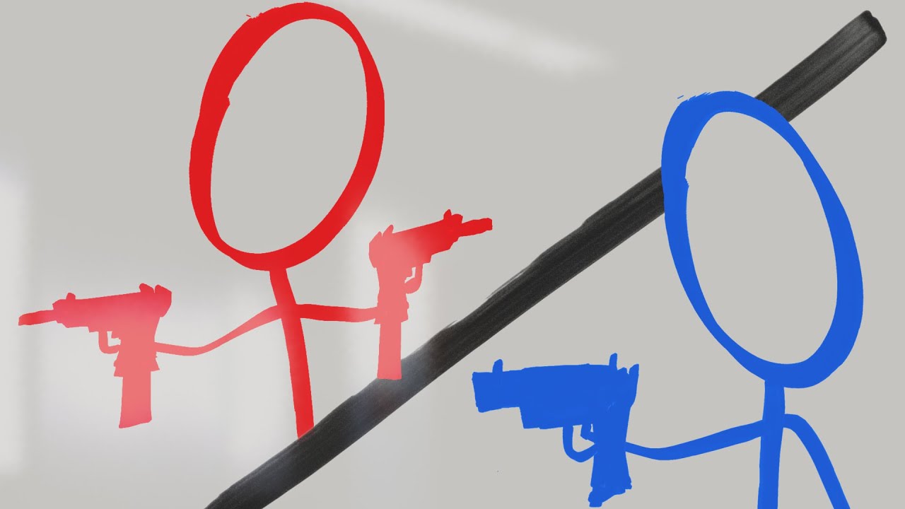 1280x720 Stick Figure Battle