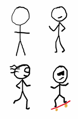 250x378 Tips And Ideas For Drawing Stick Men