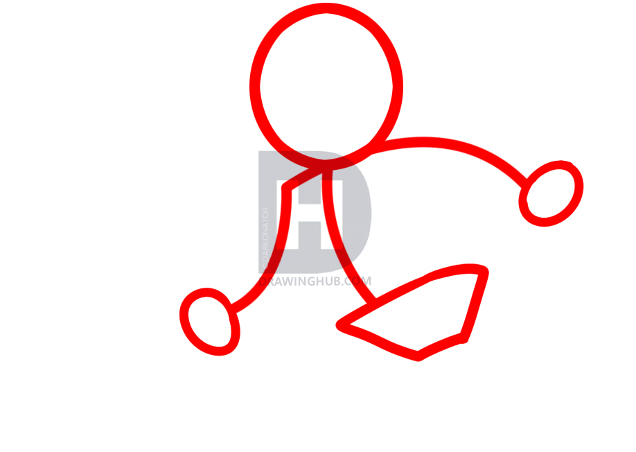 918x652 How To Draw Jay, Ninjago, Step