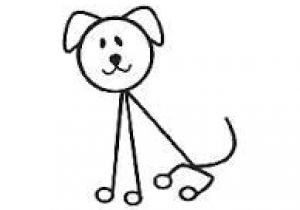 300x210 Drawing Stick Dogs Best Stick Figures Images Painting Drawing