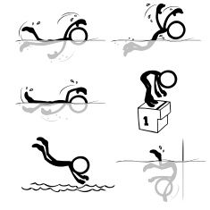 235x235 Gallery Swimming Stick Figures Drawings