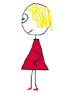 225x328 How To Draw A Stick Woman