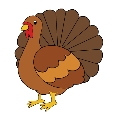 400x400 Collection Of Free Drawing Turkeys Window Download On Ui Ex