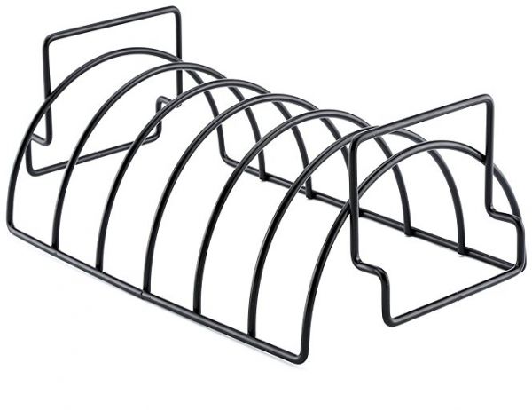 600x462 bbq roast racknon stick barbecue rib and roast rack, grilling