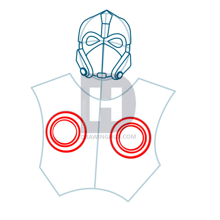 720x720 How To Draw Clayton Carmine, Gears Of War Step