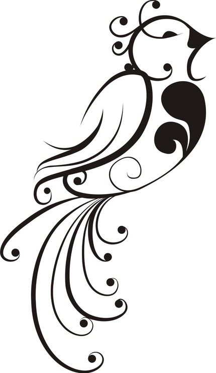 430x740 Beautiful Bird For Laptop Or Window Decal Sticker Wall Modern