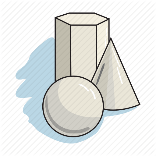 512x512 Composition, Cone, Drawing, Figure, Geometric, Sphere, Still Life Icon