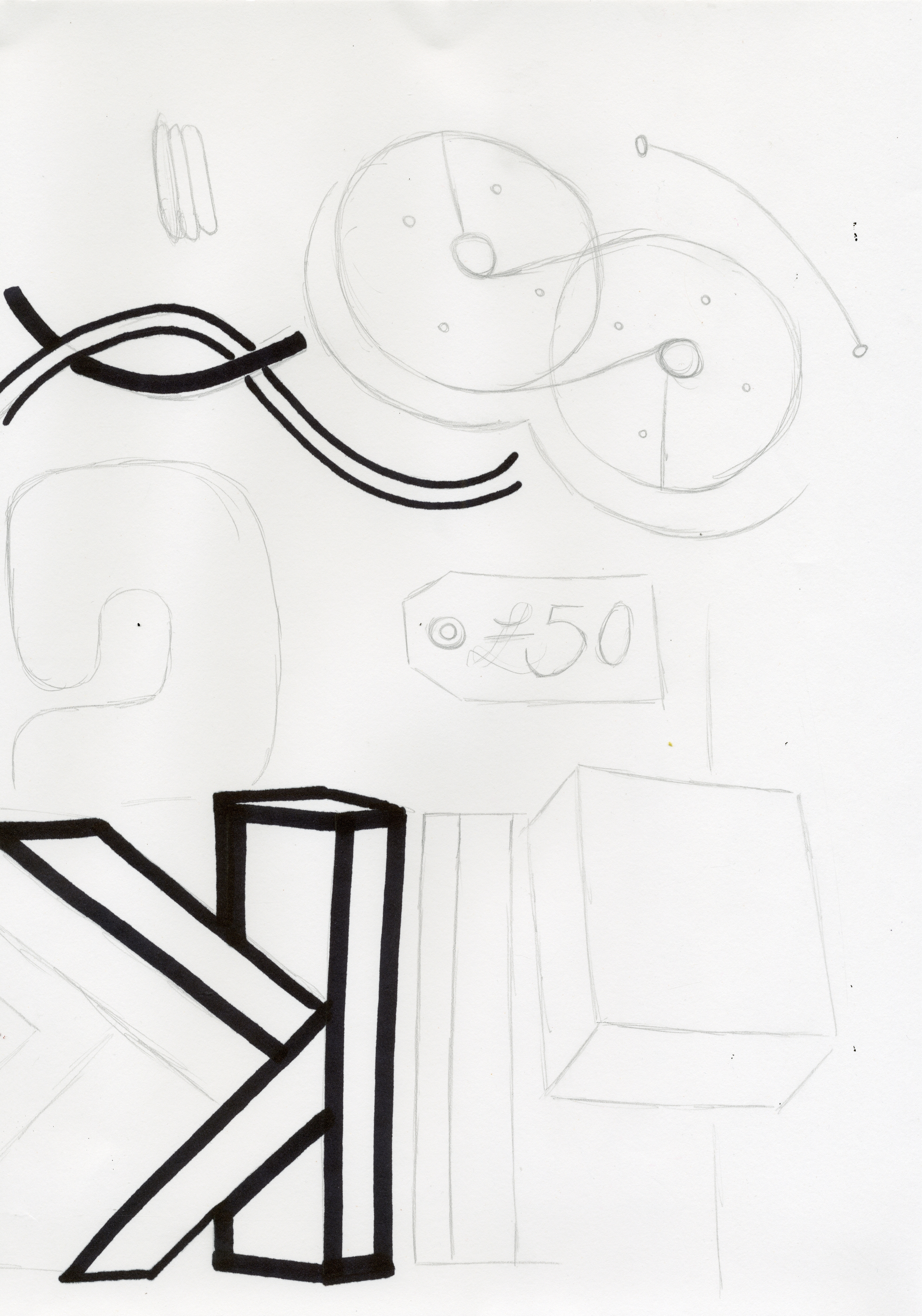 3472x4956 Process Production Still Life Drawing With John Abbie Lawton