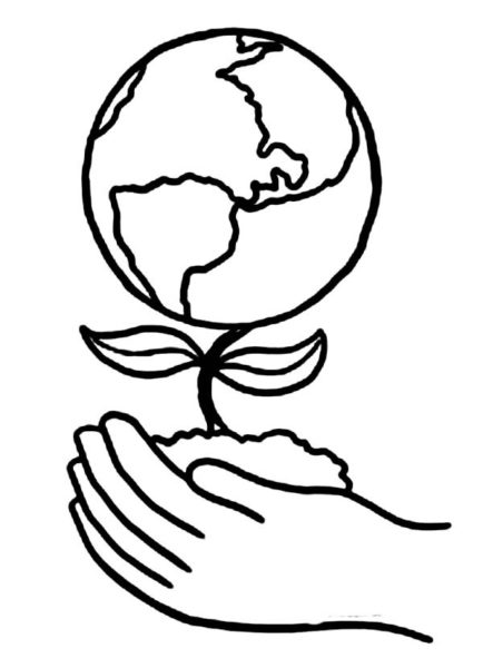 434x600 earth day drawings on earth day