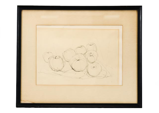 640x457 H Lee Hirsche Original Pen And Ink Still Life Drawing Ebth